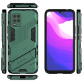 Shockproof Armor Phone Case For Xiaomi Mi 10 Lite Rugged Bracket Anti-Fall Protector Cover.