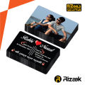 1 Piece/Set PVC Plastic Love Card Image Picture Photo Print Card Gift Collection Express Wholesale – “I Love" Card.