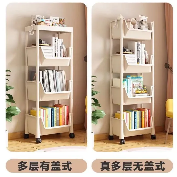 Plastic%20mobile%20bookshelf,%20multi-layer%20floor%20shelves,%20wheeled%20trolley%20storage%20racks,%20desktop%20storage%20cabinets,%20layered%20shelves%20-%20Image%204