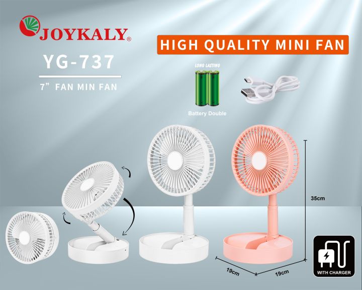 Portable%20Fan%20AC/DC%20Rechargeable%20Mini%20Table%20Fan%20JOYKALI%20YG-737%20-%20Image%202