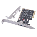3.2 GEN2 10G + Type C 10G Adapter PCI Express X4 Expansion Card. 