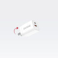 Teton 35W GaN Charger Adapter USB C Fast Charger, PD Compact Foldable Dual Wall Charger Block for iPhone 15/14/13,Samsung, PD3.0,QC3.0,4.0.