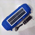 HDY-G47 Bluetooth, SD Card & FM Radio Supported Solar Charging Wireless Speaker With Torchlight.