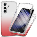 【Dislikelike】Applicable to Samsung S23FE S23 S23Ultra S22Ultra High Transparent Gradient Screen Saver Built-in PET Membrane Shell.