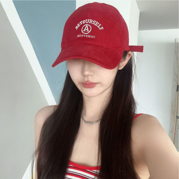 Spring%20and%20summer%202024%20new%20duck%20tongue%20hat%20female%20face%20small%20letter%20embroidery%20versatile%20tide%20man%20autumn%20sports%20baseball%20cap%20shade%20-%20Image%206