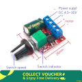 High quality 5v-28V 12V 5a PWM DC Motor Speed ​​Control Control Controller Volt Regulator LED Dima Equipment Professional. 