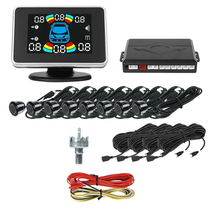Parking Distance Control LED Display Reverse Auto Radar Monitor B