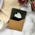 Color Contrast Patchwork Women's Panda Card Bag Women's Bag Multi-Layer Children's Day Gift Dragon Boat Festival Gift Women's Gift Fashion. 