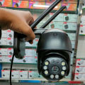 Mini Black PTZ 3MP Outdoor WiFi IP Camera Wireless IP Camera CCTV Wi-Fi Smart Camera PTZ Camera Home Security Wi-Fi Camera Wireless IR Night Vision Wifi Camera 360 Surveillance IP CCTV Cameras - NS005. 