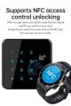 Lige BW0382 new 2023 version, NFC, Bluetooth call, HD large screen, health monitoring, answer call, dail call smartwatche for men.