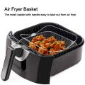 Air Fryer Basket 8.19Inch Square Air Fryer Basket for Instant Vortex Air Fryer,,,Air Fryer Accessories.