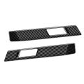2Pcs ABS Bright Black Lift Switch Button Cover Panel Trim for Voxy 2022 Styling Decorate Sticker RHD. 