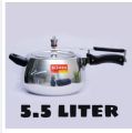 Pressure Cooker/Queen Pressure Cooker 5.5 Liter-(Apple/Oval Shape). 