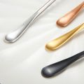 1PC Stainless Steel Colorful Dessert Spoon Long Handle Mixing Stirring Spoons Bar Kitchen Tableware.