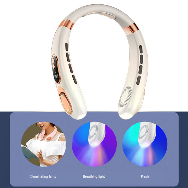 Hanging%20Neck%20Fan%20Portable%20Cooler%20Fan%20USB%20Rechargeable%20mini%20fan%20360%20%C2%B0%20Neckband%20LED%20Display%20Electric%20Fan%20Leafless%20Air%20Conditioner%20-%20Image%204