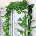 Artificial Hanging Plants - Green - artificial flower. 