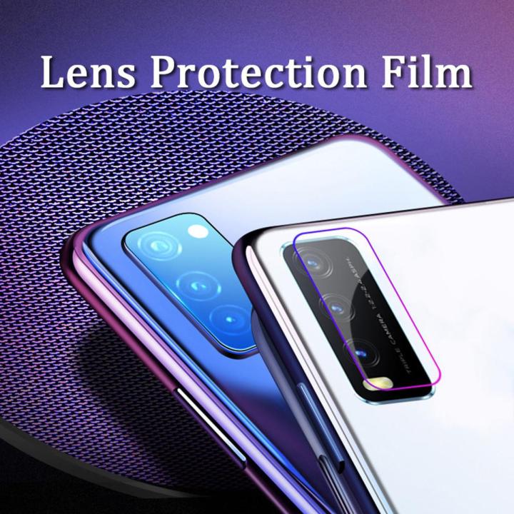 2 Pieces for Vivo Y20i Back Camera Lens Protective Tempered Glass for Vivo Y20i Protector Lens Film Case
