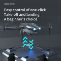 E99 Max Brushless Motor Drone Dual 4K HD Camera Professional Foldable RC Quadcopter with Optical Flow Positioning & 3-Sided Obstacle Avoidance - Beginner Friendly WiFi FPV Drone with 2 Batteries & Storage Bag - Best Drone Camera Price in Bangladesh BD. 