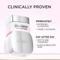 L'Oreal Paris Glycolic Bright Glowing Night Cream, 15ml |Overnight Brightening Cream with Glycolic Acid that Visbily Minimizes Spots & Reveals Glowing skin. 