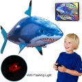 Inflatable Remote Control Shark Toys Air Swimming RC Animal Radio Fly Balloons Clown Fish Animals Novel Toy For Children Boys. 