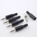 5/10pcs 3.5mm 2/3 Pole 4 pole mono stereo Audio Connectors Jack Plug Headphone Male Adapter 3.5mm 3.5 Male Plug Wire Terminals 23PH.