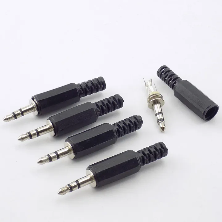 5/10pcs%203.5mm%202/3%20Pole%204%20pole%20mono%20stereo%20Audio%20Connectors%20Jack%20Plug%20Headphone%20Male%20Adapter%203.5mm%203.5%20Male%20Plug%20Wire%20Terminals%2023PH%20-%20Image%206