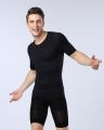 Men Undershirt Correct Posture Underwear Shaper Slimming Waist Tops Control Tummy Trimmer Corset. 