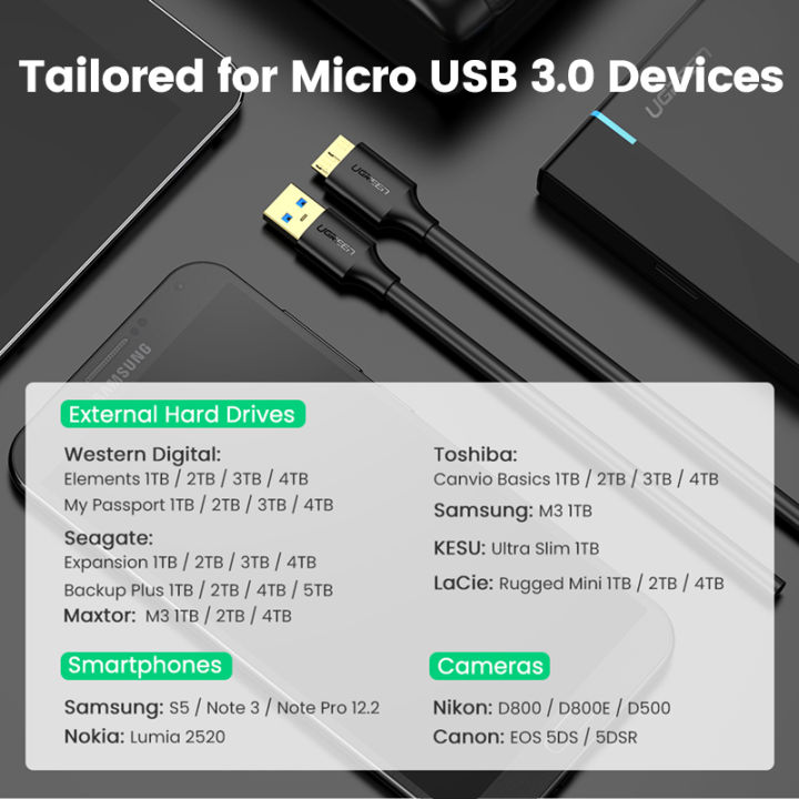 UGREEN%20Micro%20USB%203.0%20Cable%20USB%203.0%20Type%20A%20Male%20to%20Micro%20B%20Cord%20for%20Samsung%20Galaxy%20S5,%20Note%203,%20Camera,%20Hard%20Drive%20and%20More%20-%20Image%202