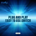 Cudy WU650 650Mbps Wi-Fi Dual Band USB Adapter - Built in 2dBi Antenna - Compact Design - Supports Windows 10, 8.1, 8, 7, XP - Black. 