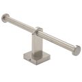 Stainless Steel Wall Mounted Bathroom Toilet Paper Shelf Silver.