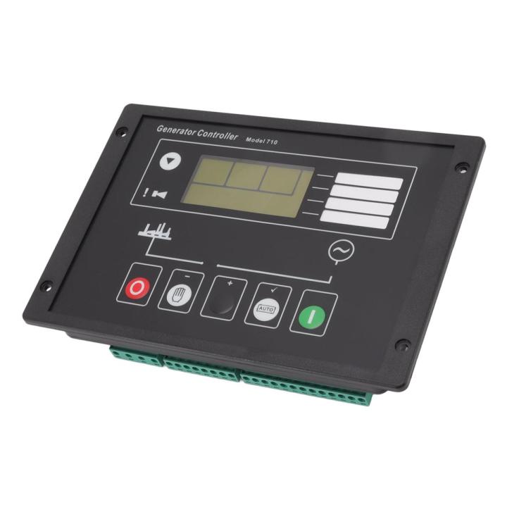 Diesel Generator Controller, Generator Set Control Panel ABS LCD Robust for Factory