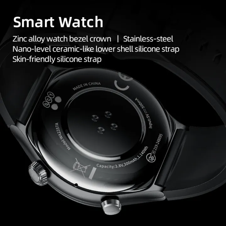 QCY%20Active%20GT%20Smart%20Watch%203%20ATM%20Waterproof%20Bluetooth%20Calling%201.43%20inch%20AMOLED%20Always%20on%20Display%20120+%20Sports%20Modes%20Health%20Monitoring%20Up%20to%207%20Days%20Battery%20Life%20Smartwatch%20for%20Men%20and%20Women%20-%20Image%203