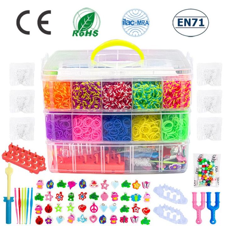 Rubber%20Bands%20DIY%20Weaving%20Tool%20Box%20Creative%20Set%20Elastic%20Silicone%20Bracelet%20Kit%20Kids%20Toys%20for%20Children%20Girls%20Gift%20-%20Image%204