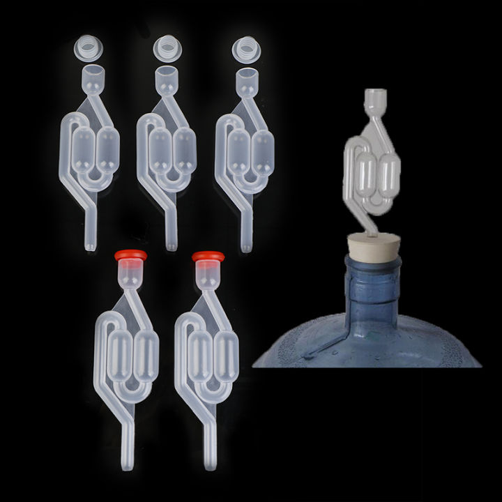 %E3%80%90Online%E3%80%91%205pcWater%20Seal%20Exhaust%20One%20way%20Home%20Brew%20Fermentation%20Airlock%20Sealed%20Plastic%20-%20Image%204