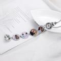 【Happy childhood memories】(New) unisex wings expanding 4 locket ball pendant necklace Memorial. 