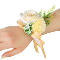 Flower Bridal Prom Accessories Wedding Supplies Hand Flowers Bride Wrist Flower Bridesmaid Bracelet Flower Bracelet.