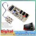 Universal Microwave Oven Control Board, Type Push or Touch Button Motherboard For Microwave Oven, Electric Oven. 
