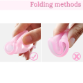 Pretty Women Medical Grade Silicone Menstrual Cup for Women | Small Size | Large Size | Pad.