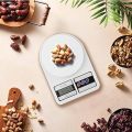 Digital Kitchen Weighing Scale Portable Weighting Machine For Home Food Weight Machine Lcd Black Display Measuring Cooking Vegetable Fruit Food Weighing Machine (10 Kg White).