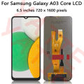 High Quality A032 LCD For SAMSUNG A03 Core LCD SM-A032F SM-A032F/DS Display Panel Glass Touch Screen Digitizer Assembly.