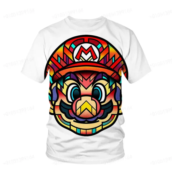 Fashion%20Mario%20T-shirt%20Children's%20Clothing%20Top%20Boys'%20T-shirt%20Game%203D%20Print%20T-shirt%20Funny%20Animation%20Short%20Sleeve%20Baby%20Girls'%20Cloth%20-%20Image%202