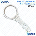 36 Teeth Water Filter Housing Spanner Wrench Opener Key.