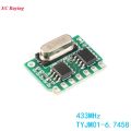 433MHz Receiver Module PT2272 Wireless Board DIY Electronic ASK OOK TYJM01A-K PT2262 EV1527 SC5211 HS2240. 