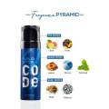 Wild Stone Code Titanium Body Perfume for Men - (120ml). 