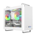Acer U320WG Mid Tower White Side Transparent MicroATX Business Casing. 