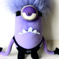 Despicable Me Movie Peripheral Little Yellow Man Plush Doll Fun Cute Anime Purple Minions Stuffed Toys Xmas Gifts for Kids. 