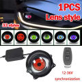 【Bestseller】 LED Car Dynamic Devil Eye Large Light 3-inch 33 Mode 3D Lens Dynamic Pupils Headlight Car Light Remote Modification Eye. 