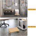 Foot Rest for Work Station wooden seating stool, Seating Support Stool, Footrest Stool for Office & Home Workstation. 
