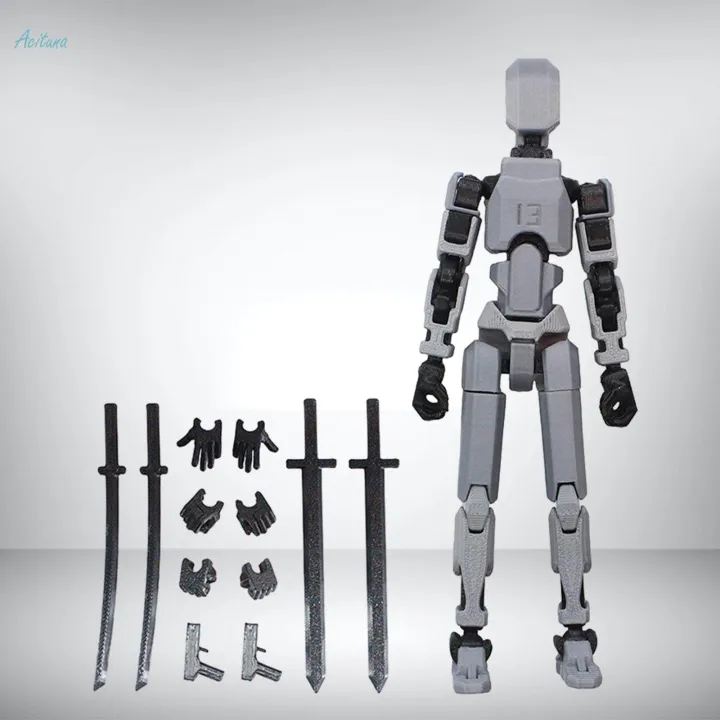 3D%20Printed%20Action%20Figure%2030cm%20with%20Interchangeable%20Hands%20Movable%20Action%20Figure%20for%20Photographing%20-%20Image%204