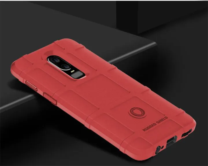 Rugged%20Shield%20Silicone%20Case%20For%20OnePlus%206%20Cases%20Military%20Heavy%20Duty%20Protect%20Phone%20Cover%20-%20Image%203